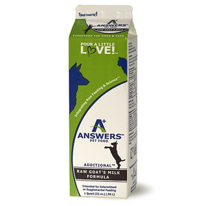 Answers Frozen Fermented Raw Goat Milk