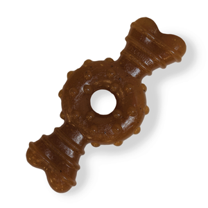 Nylabone Puppy Ring Bone Teething Toy - Wolf