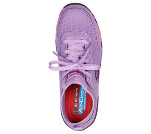 Skechers Women's Bulklin Balran Composite Toe Work Shoe - Purple/Multi