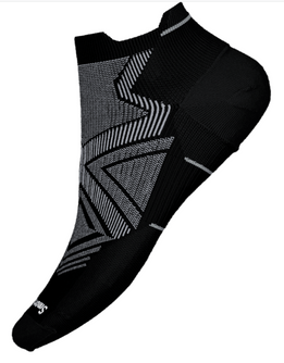 Smartwool Men's Run Zero Cushion Ankle Socks