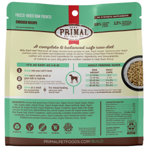 Primal Canine Freeze Dried Pronto - Chicken 7oz