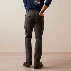 Ariat Men's M4 Relaxed "Made Tough" Cargo Straight Pant - Rebar Grey