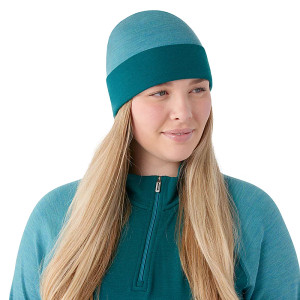 Smartwool Thermal Merino Reversible Cuffed Beanie - Emerald Green