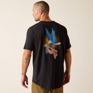 Ariat Men's Rebar Workman Victory Eagle Tee 