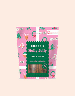 Bocce's Bakery Holly Jolly Jerky Sticks Dog Treats Bocce's Bakery Holly Jolly Jerky Sticks Dog Treats