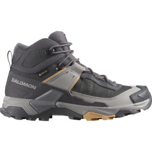 Salomon Women's X Ultra 5 Mid Gore-Tex - Nine Iron/Gull/Soft Grey