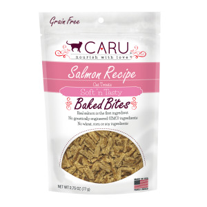 Caru Soft ‘n Tasty Baked Salmon Recipe Bites for Cats