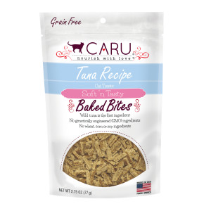 Caru Soft ‘n Tasty Baked Tuna Recipe Bites for Cats