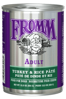 Fromm Classic Adult Turkey & Rice Pâté 12.5oz