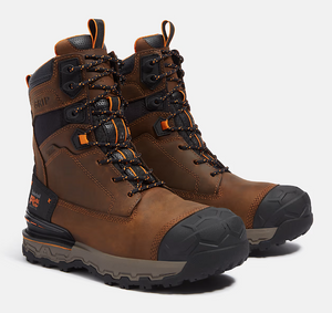 Timberland Pro Men's Boondock Ultralight 8" Composite Toe Waterproof Insulated Work Boot - Brown