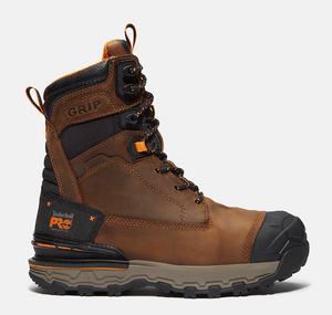 Timberland Pro Men's Boondock Ultralight 8" Composite Toe Waterproof Insulated Work Boot - Brown