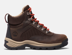 Timberland Women's White Ledge Waterproof Hiking Boot - Chocolate Brown