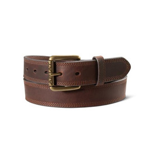 Ariat Mens Triple Stitched Belt - Brown