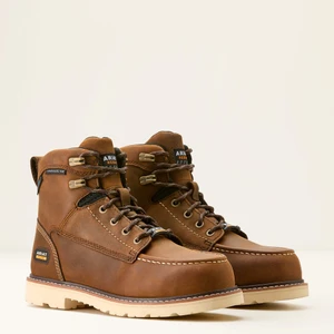 Ariat Womens Rebar Lift Waterproof Composite Toe Work Boot - Tan