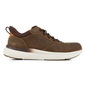 Florsheim Men's Fleet Work Elastic Work Sneaker - Brown