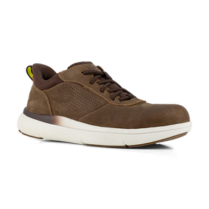 Florsheim Men's Fleet Work Elastic Work Sneaker - Brown