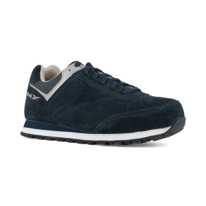 Reebok Women's Leelap Retro Jogger Work Shoe - Navy Blue