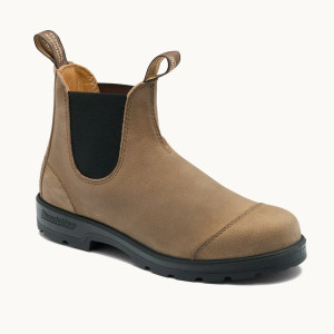 Blundstone Men's Chelsea Boots Pebble Toe Cap - Texas Sand