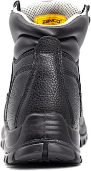 Zanco Men's 6" Waterproof Steel Toe Electrical Hazard Safety Boots - Black