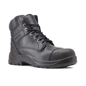 Zanco Men's 6" Waterproof Composite Toe Work Boots - Black