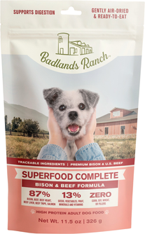 Badlands Ranch Complete Air Dried Superfood Bison & Beef