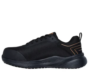 Skechers Women's Work: Carbix - Nia - Black/Gold