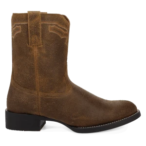 Laredo Men's Bravado Round Toe Leather Boot - Tan
