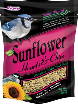 FM Brown Sunflower Hearts & Chips