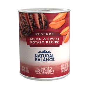 Natural Balance Limited Ingredient Diet Bison & Sweet Potato Recipe Wet Dog Food