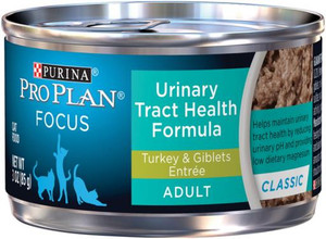Purina Pro Plan Urinary Tract Health Turkey & Giblets Entree Cat Food