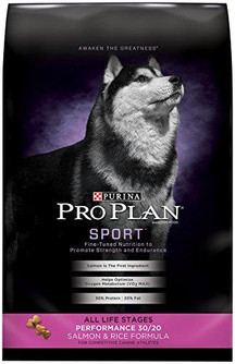Purina Pro Plan Sport Performance 30/20 Salmon & Rice Dog Food