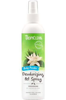 TropiClean Baby Powder Deodorizing Pet Spray