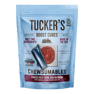 Tucker's Frozen Pureed Beef Bone and Marrow Boost Cubes