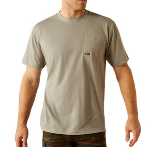 Ariat Men's Rebar Heat Fighter Staple T-Shirt - Wild Dove