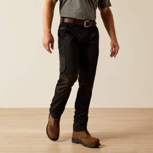 Ariat Men's Rebar M5 Straight DuraStretch Cargo Pants - Black