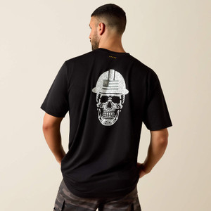 Ariat Men's Rebar Heat Fighter Roughneck T-Shirt - Black