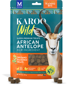 Karoo Antelope Oregano Seasoned Bits Dog Treats