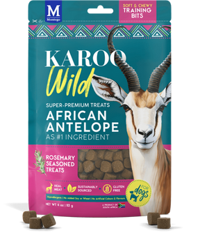 Karoo Antelope Rosemary Seasoned Bits Dog Treats