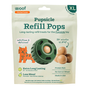 Woof Pupsicle Peanut Butter & Beef Pops Dog Treats