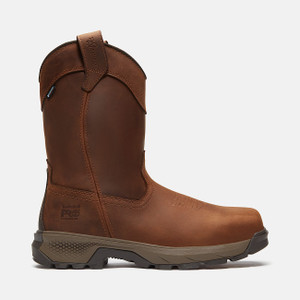 Timberland Pro Men's TiTAN EV Pull-On Composite Toe Waterproof Work Boot - Brown
