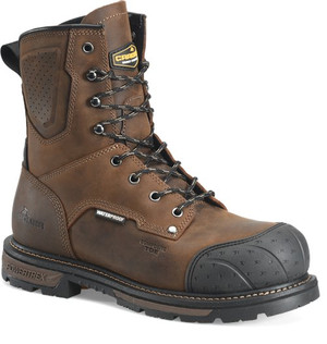 Carolina Men's Blockade 8" Waterproof Composite Toe Work Boot - Brown