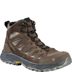 Oboz Men's Sawtooth Ascent Mid Waterproof Hiking Shoe - Classic Brown