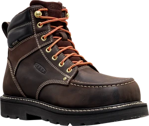 Keen Men's Cincinnati 90° 6" Waterproof Composite Toe Work Boot - Dark Brown