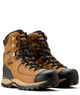 Ariat Men's Endeavor 8" Waterproof Insulated Work Boot - Brown