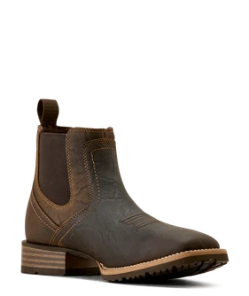 Ariat Men's Hybrid Low Boy Wide Square Toe Chelsea Boot - Brown
