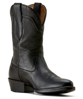 Ariat Men's Grayson Round Toe Western Boot - Black