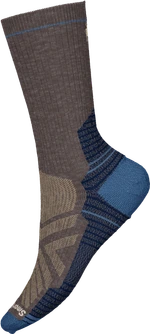 Smartwool Men's Hike Light Cushion Crew Socks - Taupe/Laguna Blue