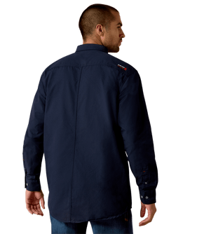 Ariat Men's FR Featherlight Work Shirt - Navy