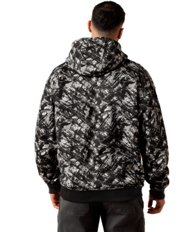 Ariat Men's Rebar Workman Graphic Hoodie - Camo/Grey