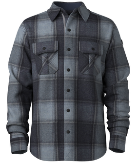 Smartwool Men's Arnchor Line Shirt Jacket - Nightfall Blue Plaid